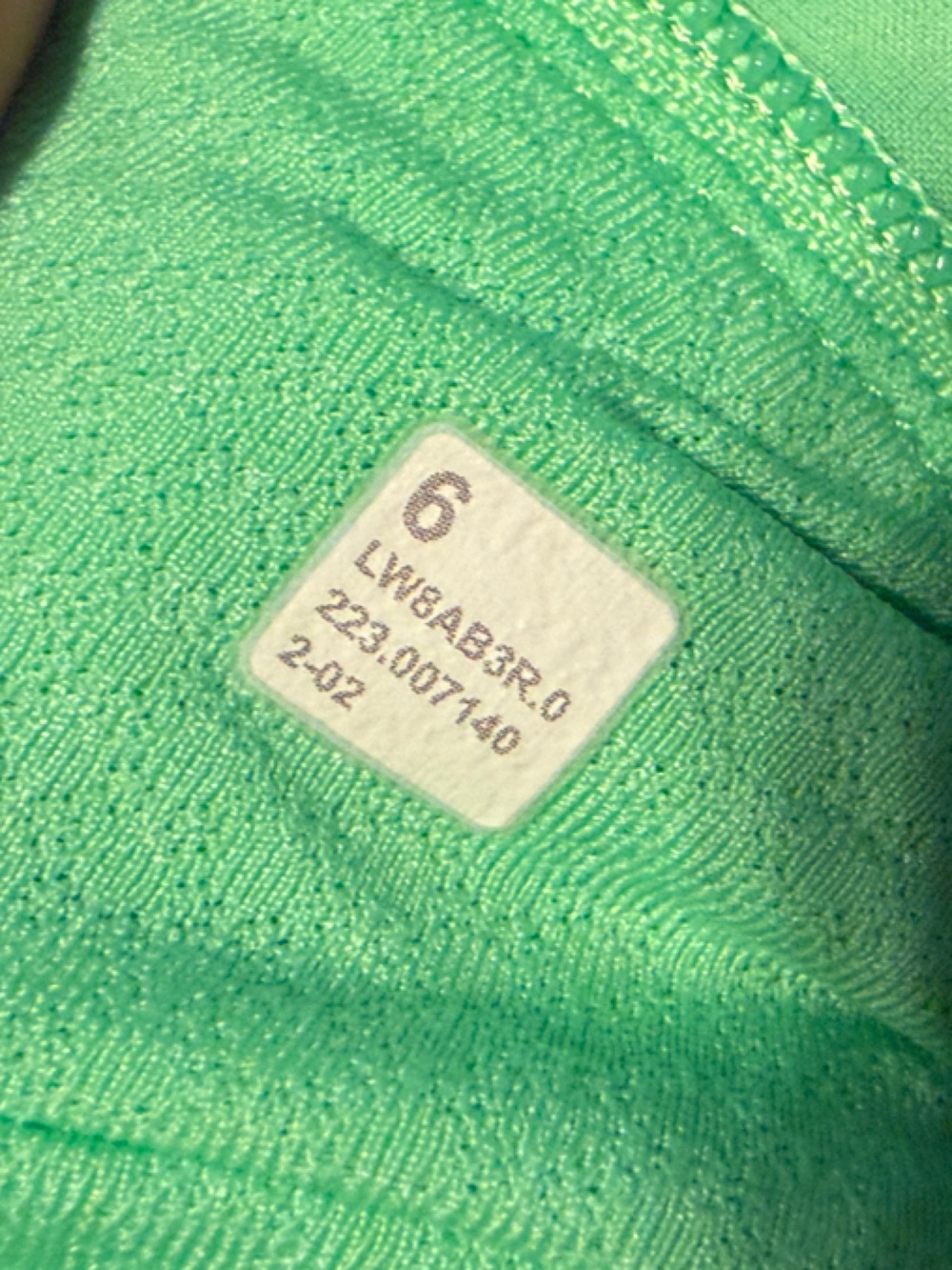 Lululemon Green Pace Rival skirt - Picture 3 of 3